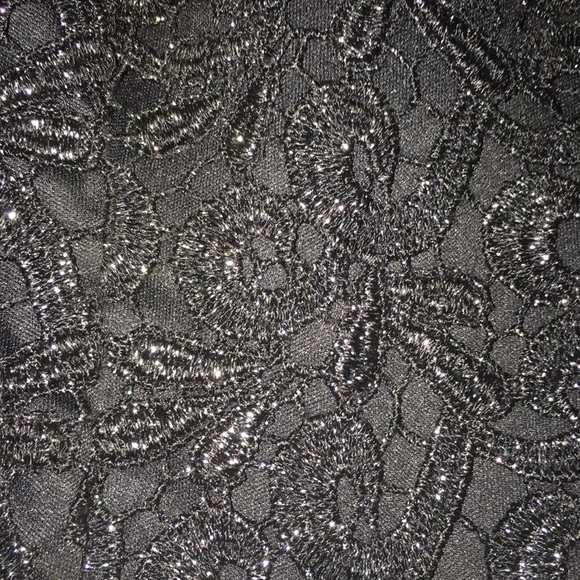 “The Black Swan” Black sparkling formal dress. - Picture 4 of 8